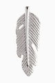 NEXT Sterling ezüst madártoll alakú fülbevaló női