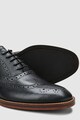 NEXT Bőr oxford brogue cipő férfi