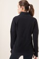 NEXT Bluza sport cu fermoar si detalii striate Femei