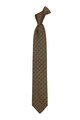 NEXT Geometriai mintás selyem nyakkendő férfi