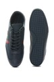 Lacoste Кожени спортни обувки Misano с метално лого Мъже