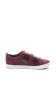 Lacoste Pantofi sport de piele nabuc cu velcro lacuit Straight Set Femei