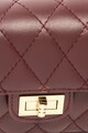 Antonia Moretti Geanta crossbody mica de piele cu aspect matlasat Femei