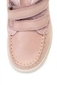 Clarks Ghete de piele si piele intoarsa cu velcro si calapod lat Cloud Tuktu Fete