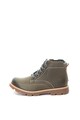 Clarks Ghete de piele cu calapod lat Comet Rock Baieti