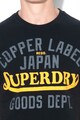SUPERDRY Built To Last szövegmintás póló férfi