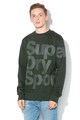 SUPERDRY Bluza sport cu imprimeu logo cauciucat Barbati