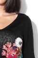 DESIGUAL Пуловер Paty с флорален десен Жени