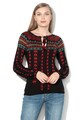 DESIGUAL Bluza din tricot fin cu imprimeu traditional Cusco Femei