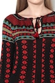 DESIGUAL Bluza din tricot fin cu imprimeu traditional Cusco Femei