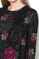 DESIGUAL Bluza asimetrica din tricot fin Cronosk Femei