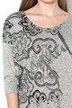 DESIGUAL Bluza din tricot fin, cu imprimeu grafic Nisa Femei