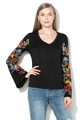 DESIGUAL Bluza din tricot fin cu imprimeu floral Claudina Femei