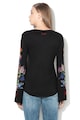 DESIGUAL Bluza din tricot fin cu imprimeu floral Claudina Femei