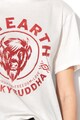 Funky Buddha Тениска с текстова щампа Жени