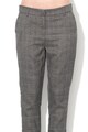 Funky Buddha Pantaloni chino cu model in carouri Femei