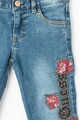 GUESS JEANS Силно прилепнали дънки с бродерии Момичета