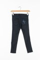 GUESS JEANS Blugi super skinny cu broderie florala Fete