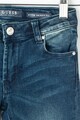 GUESS JEANS Blugi super skinny cu terminatii franjurate Fete