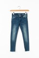 GUESS JEANS Blugi super skinny cu terminatii franjurate Fete