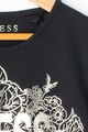 GUESS JEANS Tricou cu imprimeu grafic si logo Fete