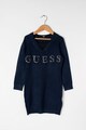 GUESS JEANS Рокля с права кройка и лого Момичета