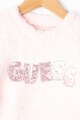 GUESS JEANS Блуза от еко пух с пайети Момичета