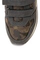 U.S. Polo Assn. Pantofi sport de piele ecologica, cu model camuflaj Sunny Baieti