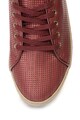 U.S. Polo Assn. Pantofi sport de piele ecologica, cu talpa flatform Violet Femei