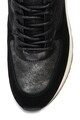 U.S. Polo Assn. Pantofi sport de piele intoarsa si material textil, cu particule stralucitoare Valery Femei
