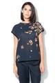 Ted Baker Bluza cu maneci scurte si imprimeu Joarla Femei