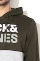 Jack & Jones Jack & Jones, Miller logómintás kapucnis pulóver férfi