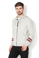 Jack & Jones Hanorac din material terry cu fermoar si captuseala de fleece Bill Barbati