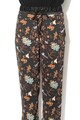 Silvian Heach Collection Pantaloni conici cu imprimeu floral Agullent Femei