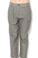 Silvian Heach Collection Pantaloni cu model in carouri si croiala ampla Forster Femei