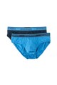 Emporio Armani Underwear Set de chiloti cu banda in talie, cu logo - 2 perechi Barbati