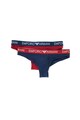 Emporio Armani Underwear Set de chiloti brazilieni cu banda in talie cu logo - 2 perechi Femei