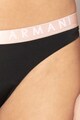 Emporio Armani Underwear Tanga hálós anyagbetétekkel női