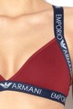 Emporio Armani Underwear Logós háromszög alakú melltartó női