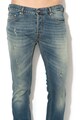 JUST CAVALLI Blugi slim fit cu rupturi decorative Barbati