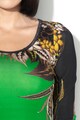 JUST CAVALLI Mintás bodycon ruha női