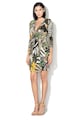 JUST CAVALLI Rochie petrecuta cu imprimeu tropical Femei