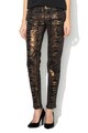 JUST CAVALLI Blugi skinny cu imprimeu zebra Femei