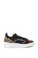 JUST CAVALLI Pantofi sport slip-on cu garnituri de piele Femei