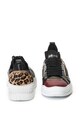 JUST CAVALLI Pantofi sport slip-on cu garnituri de piele Femei