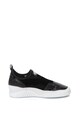 JUST CAVALLI Pantofi sport slip-on cu detalii catifelate Femei