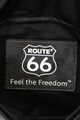 Route 66 Borseta de piele ecologica si material textil Barbati