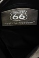 Route 66 Geanta crossbody de piele ecologica Barbati