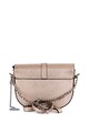 Mia Tomazzi Geanta crossbody de piele cu aspect metalizat Femei