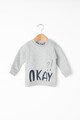 Z Kids Bluza sport cu imprimeu text Baieti